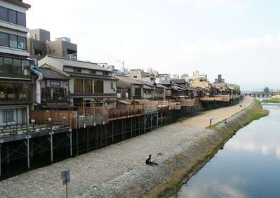 川床ランチ