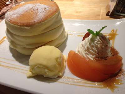 京都駅から徒歩５分！美味しいパンケーキ♪