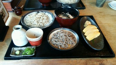 暑い日には美味しいお蕎麦は如何♪