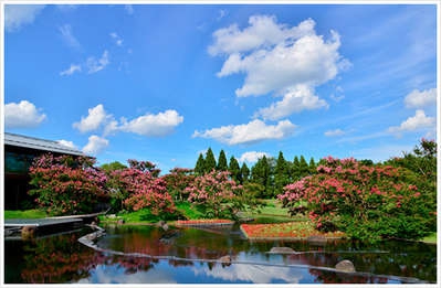 京都駅近くで日本庭園を楽しむ